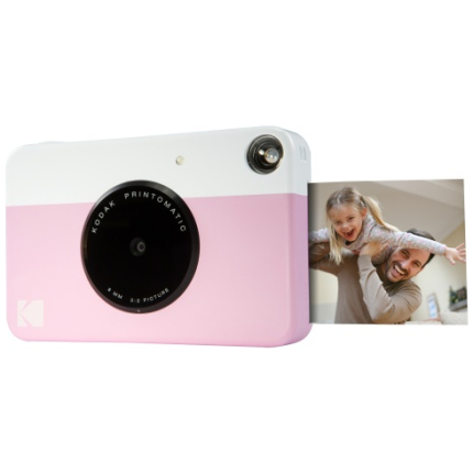Kodak PRINTOMATIC Instant Print Camera, 2x3'', Pink