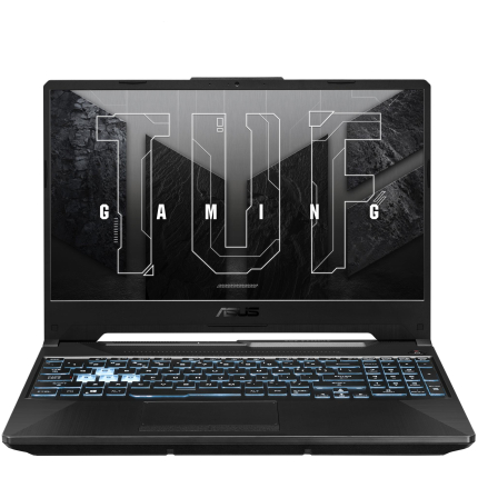 Notebook|ASUS|TUF|Gaming A15|FA506NCG-HN184W|CPU  AMD Ryzen 7|7445HS|3200 MHz|15.6"|1920x1080|RAM 16GB|DDR5|5600 MHz|SSD 512GB|NVIDIA GeForce RTX 3050|4GB|ENG|Windows 11 Home|Black|2.3 kg|90NR0JF7-M00FB0
