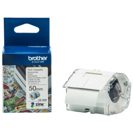 Brother CZ-1005 (CZ1005) Roll Cassette, 50mm, 5m (CZ1005)