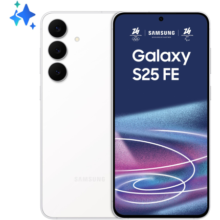 MOBILE PHONE GALAXY S25 FE/128GB WHITE SM-S731B SAMSUNG
