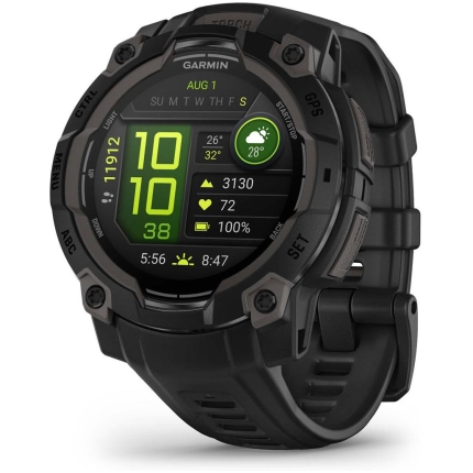 SMARTWATCH INSTINCT 3 AMOLED/BLACK/BLK 010-02936-00 GARMIN