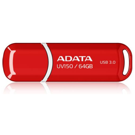 MEMORY DRIVE FLASH USB3.1 64GB/RED AUV150-64G-RRD ADATA
