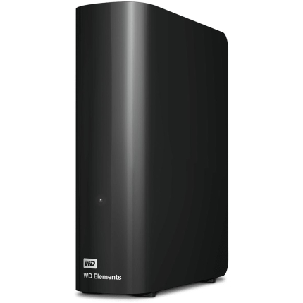 External HDD|WESTERN DIGITAL|Elements Desktop|WDBWLG0160HBK-EESN|16TB|USB 3.0|Drives 1|Black|WDBWLG0160HBK-EESN