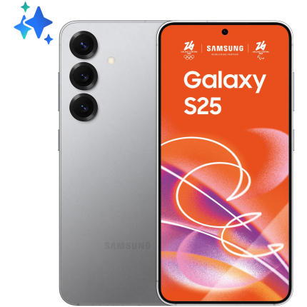 MOBILE PHONE GALAXY S25/128GB SILVER SM-S931B SAMSUNG