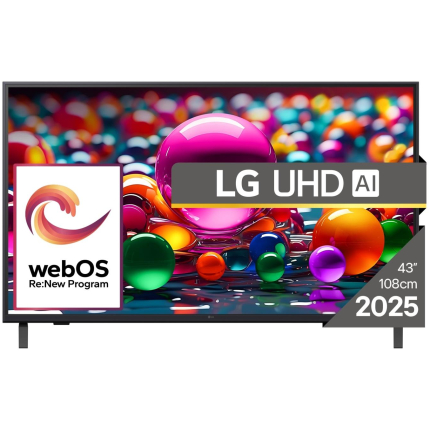 TV Set|LG|43 "|4K Ultra HD|3840 x 2160 pixels|Flat|16:9|LED|43UA74003LB