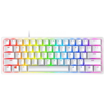 Razer RZ03-03390400-R3M1 Huntsman Mini Gaming keyboard USB QWERTY US International, Wired, White