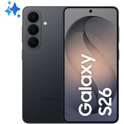 MOBILE PHONE GALAXY S26/256GB BLACK SM-S942B SAMSUNG
