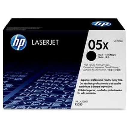 HP CARTRIDGE BLACK NO.05X (CE505X),  (CE505X)