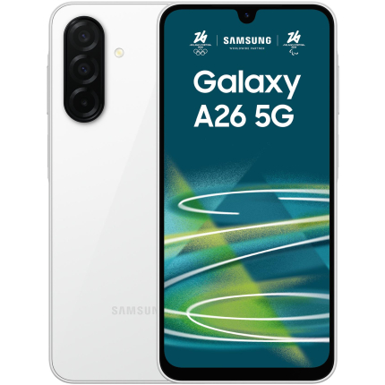 MOBILE PHONE GALAXY A26 5G/256GB WHITE SM-A266B SAMSUNG