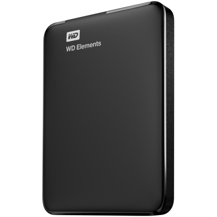 External HDD|WESTERN DIGITAL|Elements Portable|2TB|USB 3.0|Colour Black|WDBU6Y0020BBK-WESN