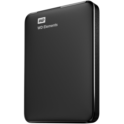External HDD|WESTERN DIGITAL|Elements Portable|1TB|USB 3.0|Colour Black|WDBUZG0010BBK-WESN