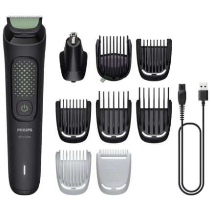 Philips All-in-One 3000 Series MG3945/15 Hair Trimmer, Black