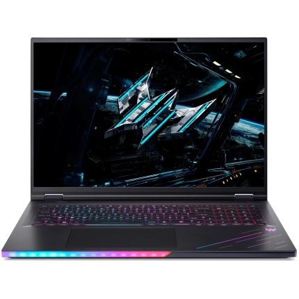 Notebook|ACER|Predator|HELIOS 18 AI|CPU Intel Core Ultra 9|275HX|18 "|3840 × 2400 pixels|RAM 64 GB|DDR5-SDRAM|SSD 2000 GB|Discrete graphics NVIDIA GeForce RTX 5090|24 GB|On-board graphics Yes|Numeric keypad Yes|Keyboard language English|OS installed Windows 11 Home|Colour Black|Weight 3.5 kg|NH.QVWEL.001
