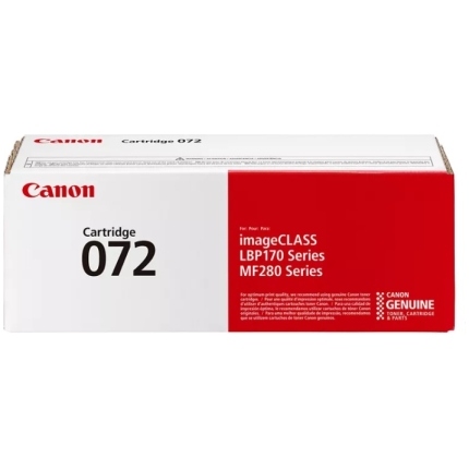 Canon CRG 072 (5647C002) Toner Cartridge, Black (5647C002)