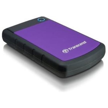 External HDD|TRANSCEND|StoreJet|1TB|USB 3.0|Colour Purple|TS1TSJ25H3P