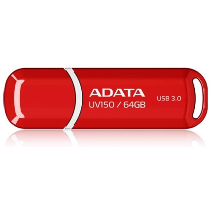 MEMORY DRIVE FLASH USB3.1 64GB/RED AUV150-64G-RRD ADATA