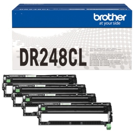 Brother DR-248CL (DR248CL) Drum Unit, BK/C/M/Y (DR248CL)