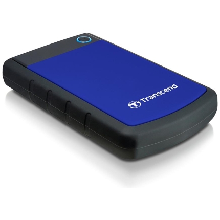 External HDD|TRANSCEND|StoreJet|1TB|USB 3.0|Colour Blue|TS1TSJ25H3B