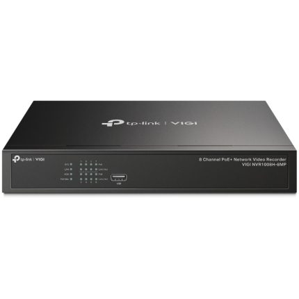 TP-Link VIGI NVR1008H-8MP 8 Channel PoE+ Network Video Recorder