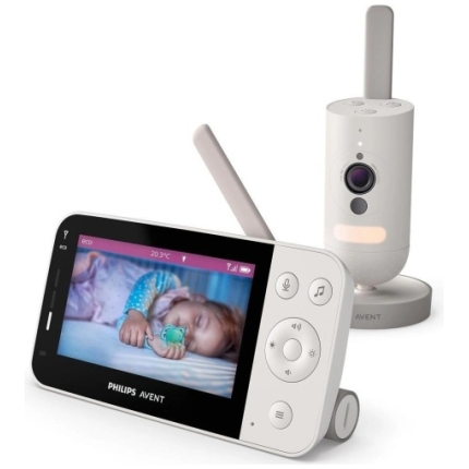 Philips Avent SCD953/26 Video baby monitor FHD 1080p Wi-Fi, White/Grey