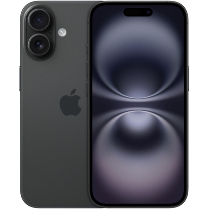 MOBILE PHONE IPHONE 16/128GB BLACK MYE73 APPLE
