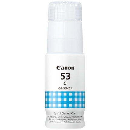 Canon GI-53C (4673C001) Ink Refill Bottle, Cyan (4673C001)