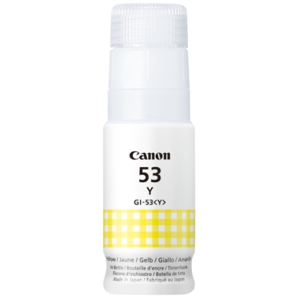 Canon GI-53Y (4690C001) Ink Refill Bottle, Yellow (4690C001)