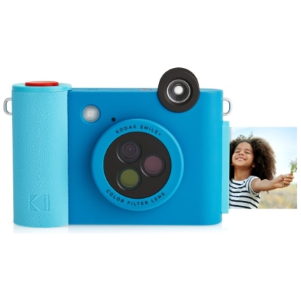 Kodak SMILE+ Instant Print Camera, 2x3'', Blue