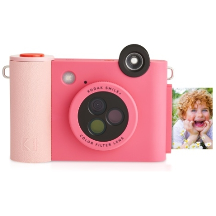 Kodak SMILE+ Instant Print Camera, 2x3'', Fuchsia