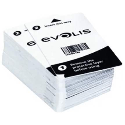 Evolis ACL003 Zenius Primacy Adhesive Cleaning Card (50) (ACL003)