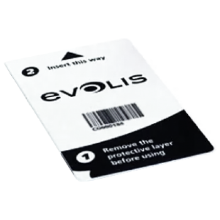 Evolis ACL003a-01 Zenius Primacy Adhesive Cleaning Card Single (ACL003a-01)