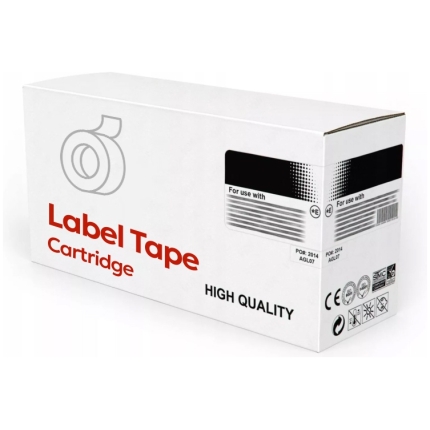 Analogs Brother TZe-231 (TZE231) Laminated Label Tape cassette P-touch, Black on White 12mm, 8m (CH/TZE231-OB)