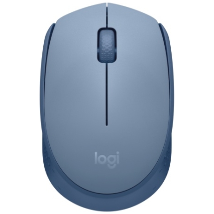 Logitech M171 Wireless Mouse RF Wireless, 1000 DPI, Blue Gray