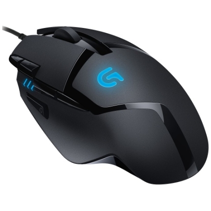 Logitech G402 Hyperion Fury Wired Gaming Mouse USB-A 4000 DPI, Black