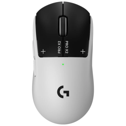 Logitech G Pro X2 Superstrike Wireless Gaming Mouse RF Wireless 44000 DPI, Lunar Eclipse
