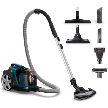 Vacuum Cleaner|PHILIPS|PowerPro Expert|Bagless|900 Watts|Capacity 2 l|Noise 75 dB|Green|Weight 5.5 kg|FC9744/09