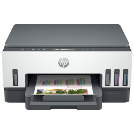 HP Smart Tank 720 AiO Printer Inkjet Colour MFP A4 15 ppm USB Wi-Fi
