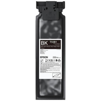 Epson UltraChrome DG2 T55B1 (C13T55B100) 250 ml Ink Cartridge, Black (C13T55B100)