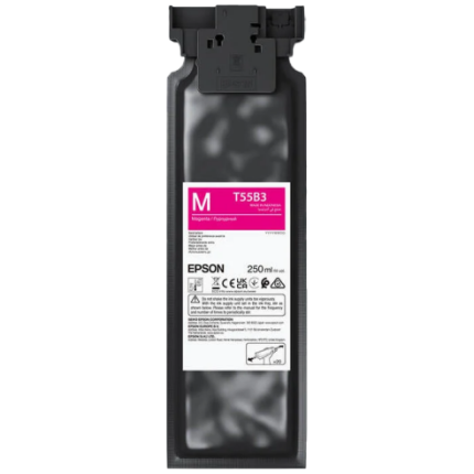 Epson UltraChrome DG2 T55B3 (C13T55B300) 250 ml Ink Cartridge, Magenta (C13T55B300)