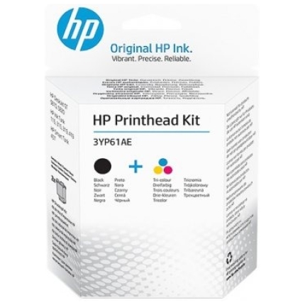 HP GT52 (3YP61AE) PRINTHEAD KIT, BLACK/TRI-COLOR,  (3YP61AE)