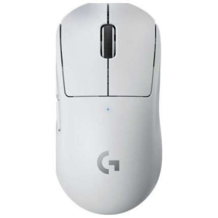 Logitech G PRO X SUPERLIGHT Wireless Gaming Mouse, RF Wireless, 25600 DPI, White