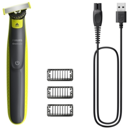 Philips OneBlade 360 QP2724/23 Shaver, Grey/Lime