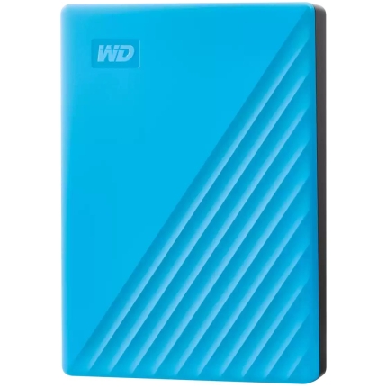 External HDD|WESTERN DIGITAL|My Passport|6TB|USB 2.0|USB 3.2|Colour Sky Blue|WDBR9S0060BBL-WESN