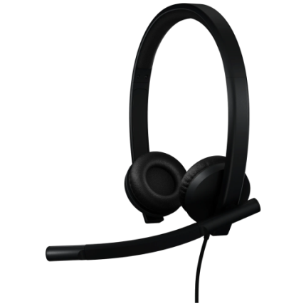 Logitech H570e Stereo MS Teams Wired Headset USB-A, Black