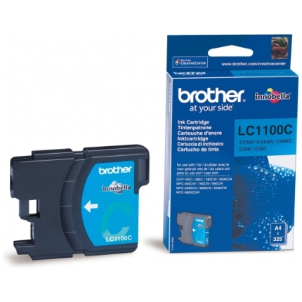 BROTHER LC1100C, CYAN, 325 P. (LC-1100C)