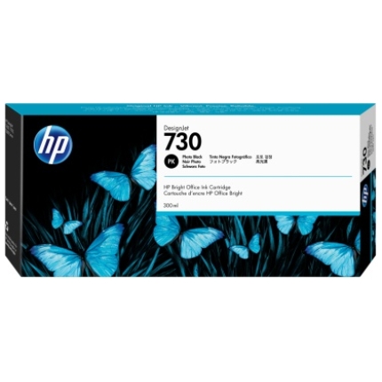 HP 730 (P2V73A) Ink Cartridge, Photo Black (P2V73A)