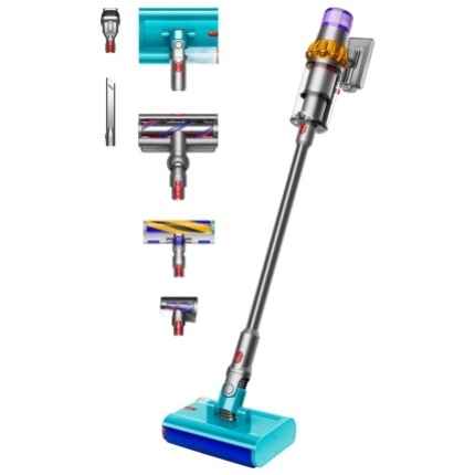 Dyson V15s Detect Submarine Cordless vacuum cleaner, Nickel/Yellow (SPEC)