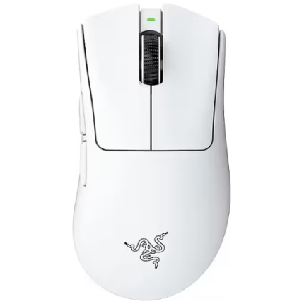 Razer DeathAdder V4 Pro Wireless Gaming Mouse RF Wireless + USB-A, 45000 DPI, White