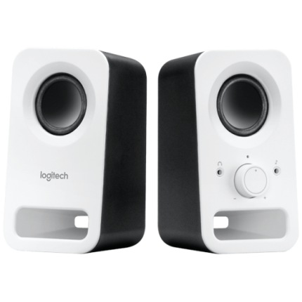 LOGITECH Z150 STEREO SPEAKERS WHITE