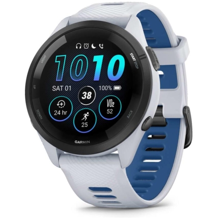 SMARTWATCH FORERUNNER 265/WHITEST. 010-02810-11 GARMIN